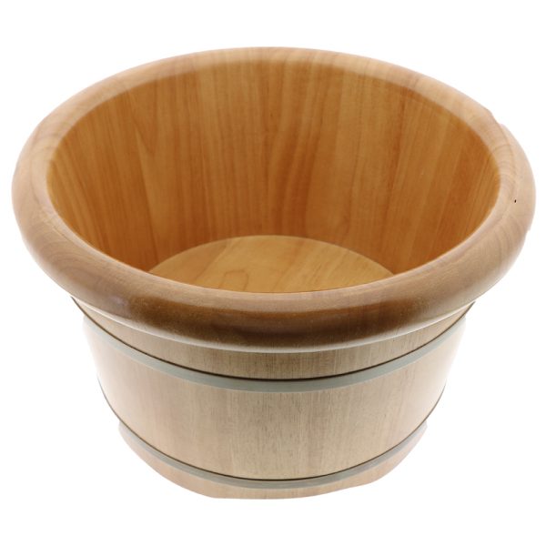 Deluxe Wooden Foot Soak Bucket – Model 814