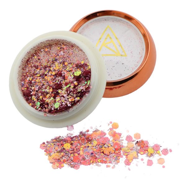 Sunset Fire Sparkle Glitter – Nail Decoration – DW-06 - Image 2