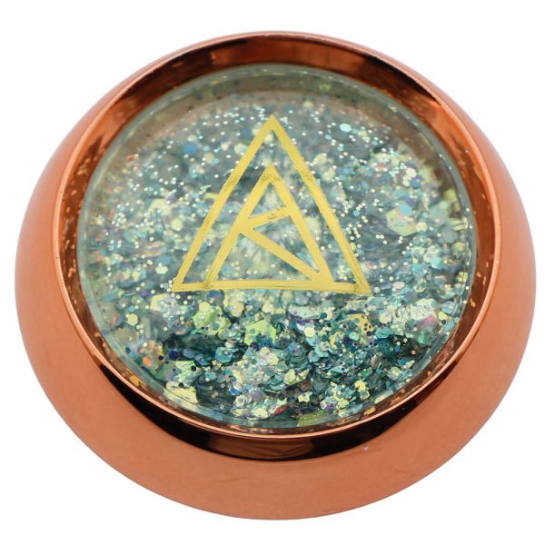 Iridescent Mint Sky Glitter – Nail Decoration - DW-08