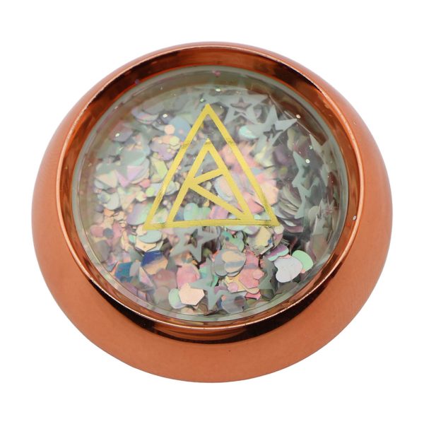 Holographic Pastel Hearts & Stars Glitter – Nail Decoration - QA-01