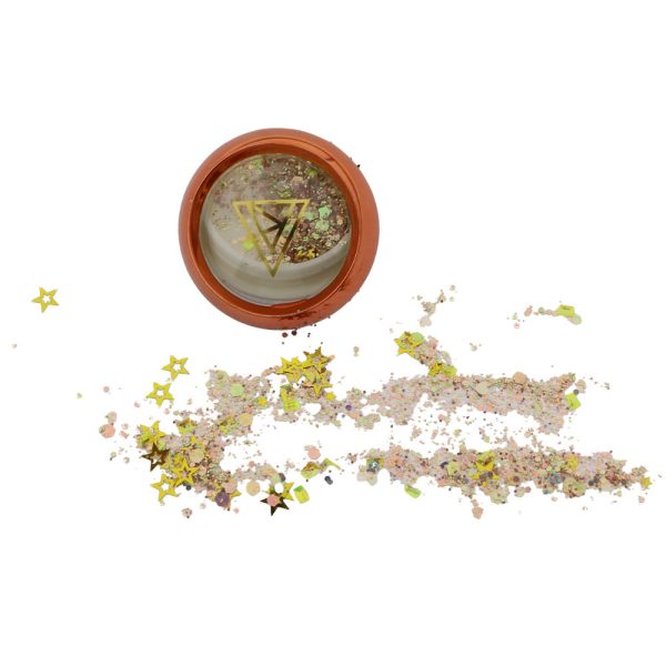 Holographic Starburst Glitter – Nail Decoration – QA-06 - Image 2
